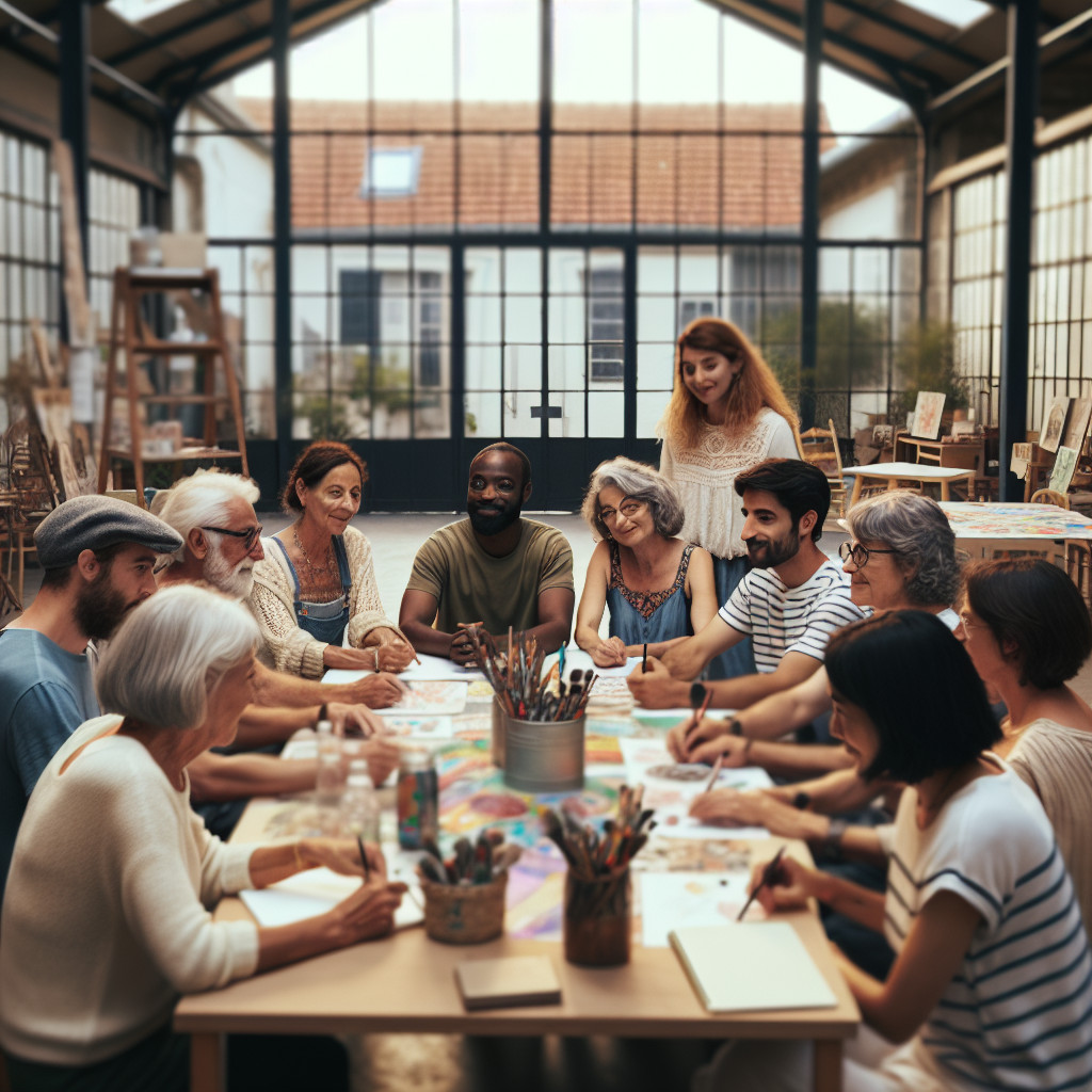 Les ateliers du Phoenix, art thérapie, médiation artistique, Libourne, Nouvelle Aquitaine.